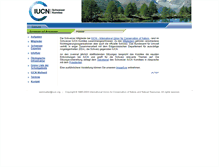 Tablet Screenshot of iucn.ch
