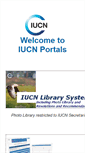 Mobile Screenshot of portals.iucn.org